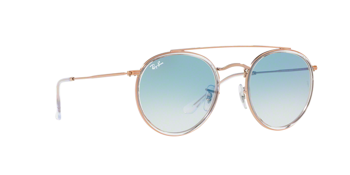 Rayban 3647N Round Double Bridge 90683F 360 visione