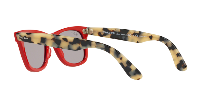 Rayban 2140 Wayfarer 1243P2 360 visione
