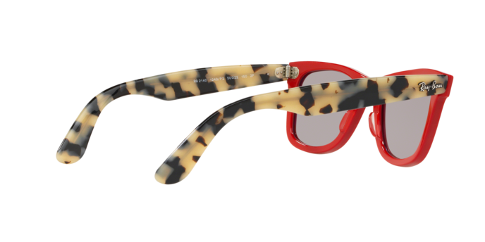 Rayban 2140 Wayfarer 1243P2 360 visione