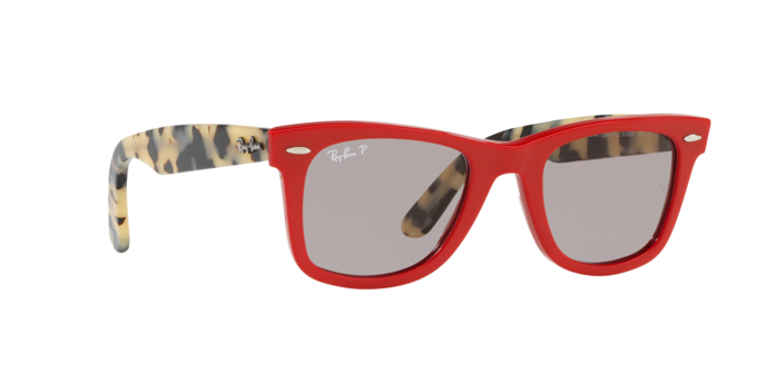 Rayban 2140 Wayfarer 1243P2 360 visione