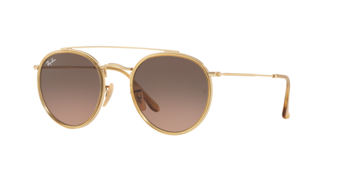 Rayban 3647N Round Double Bridge 912443 360 visione