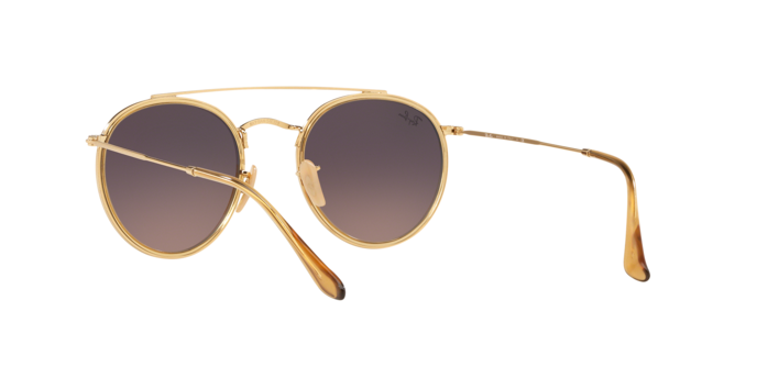 Rayban 3647N Round Double Bridge 912443 360 visione