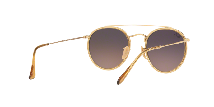 Rayban 3647N Round Double Bridge 912443 360 visione