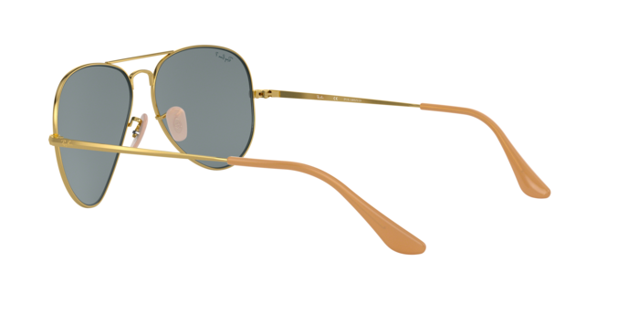 Rayban 3689 AVIATOR METAL II 9064S2 Pol 360 visione
