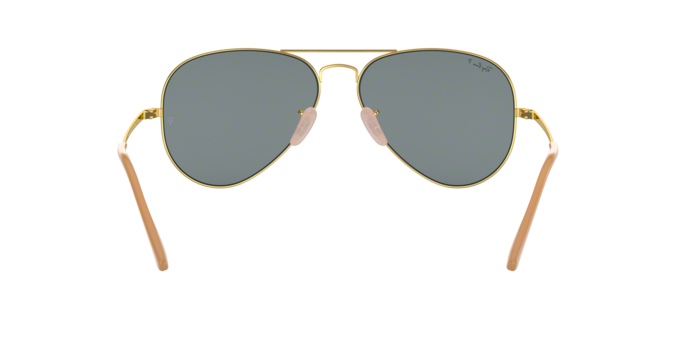 Rayban 3689 AVIATOR METAL II 9064S2 Pol 360 visione