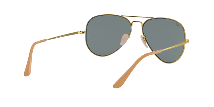 Rayban 3689 AVIATOR METAL II 9064S2 Pol 360 visione