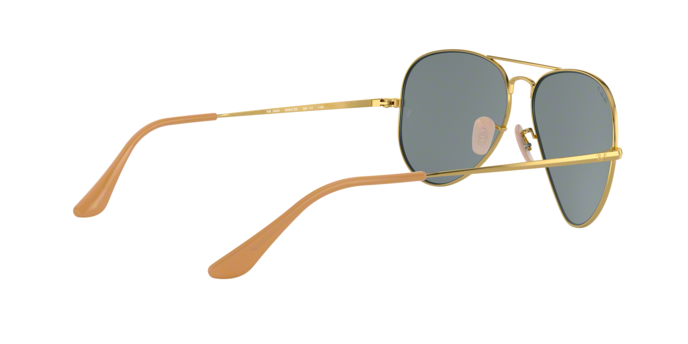 Rayban 3689 AVIATOR METAL II 9064S2 Pol 360 visione