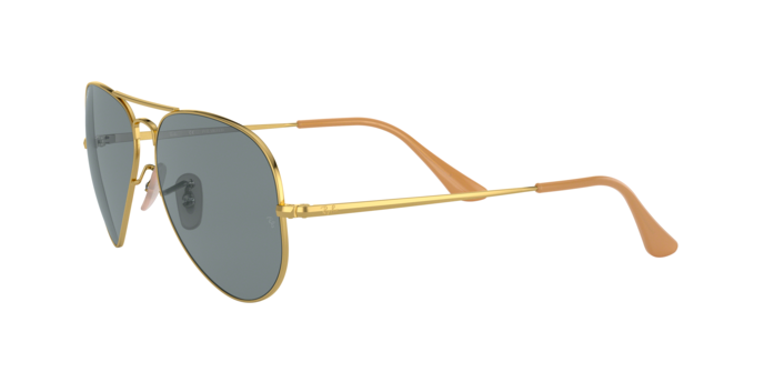 Rayban 3689 AVIATOR METAL II 9064S2 Pol 360 visione