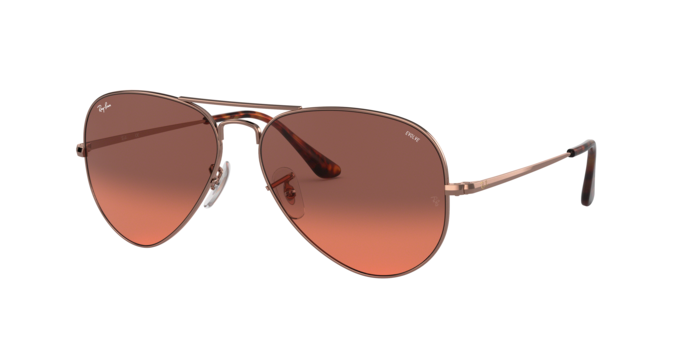 Rayban 3689 AVIATOR METAL II 9151AA 360 visione
