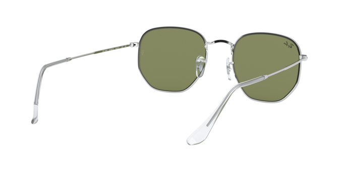 Rayban 3548 HEXAGONAL 91984E 360 visione