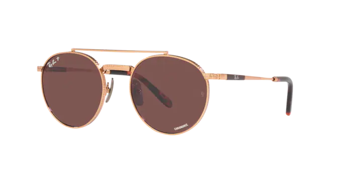 Rayban 8237 ROUND II TITANIUM 3140AF 360 visione