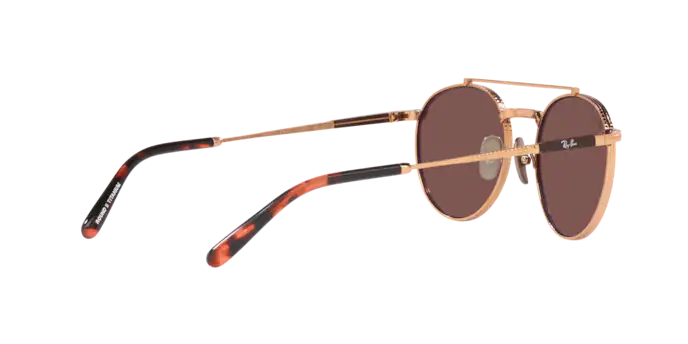 Rayban 8237 ROUND II TITANIUM 3140AF 360 visione