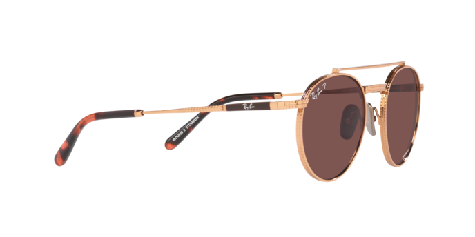 Rayban 8237 ROUND II TITANIUM 3140AF 360 visione