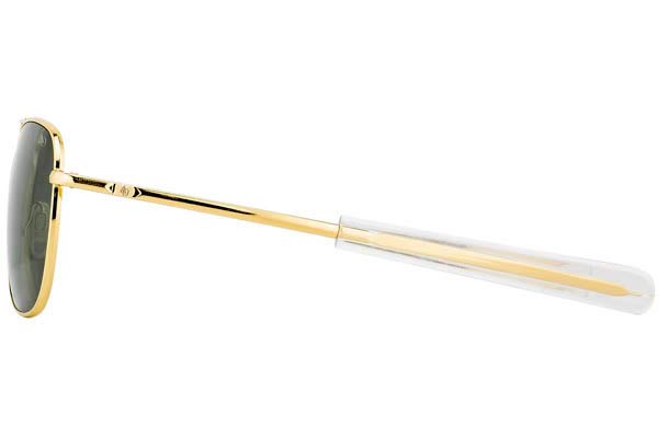 American Optical modello ORIGINAL PILOT di colore Gold Green Crystal Polarized U.S.A.