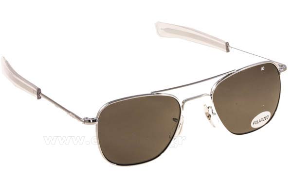Occhiali da sole American Optical ORIGINAL PILOT Silver Polar