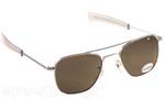 Occhiali da Sole Uomo American Optical ORIGINAL-PILOT Silver Polar size 55