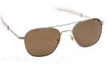 Occhiali da Sole Unisex American Optical ORIGINAL-PILOT MatteChrome size 52