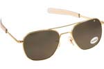 Occhiali da Sole Uomo American Optical ORIGINAL-PILOT GOLD POLARIZED size 52