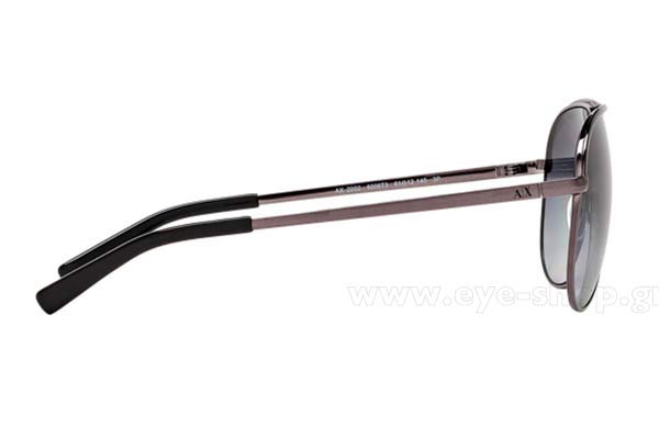 Armani Exchange modello 2002 di colore 6006T3 Polarized
