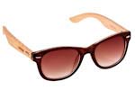 Occhiali da Sole Unisex Artwood Milano Bambooline-1-MP200 Brown Tortoise - bamboo temples size 52