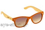 Occhiali da Sole Unisex Artwood Milano Bambooline-1-MP200 Orange - bamboo temples size 52