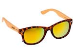 Occhiali da Sole Unisex Artwood Milano Bambooline-1-MP200 BRΤGRMP Brown Tort-Gold Mirror Polarized - bamboo size 52