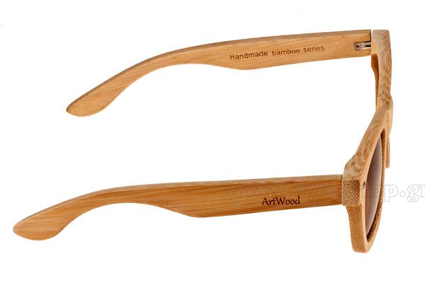 Artwood Milano modello MyWay 04 di colore Brown Polarized Natural Bamboo -