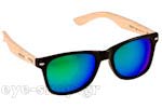 Occhiali da Sole Uomo Artwood Milano Bambooline-2-MP200 MtBlκ GreenMirror Polarized Cat4 size 52