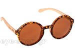 Occhiali da Sole Unisex Artwood Milano Bambooline-Oval-MP200 Brown - bamboo temples size 52