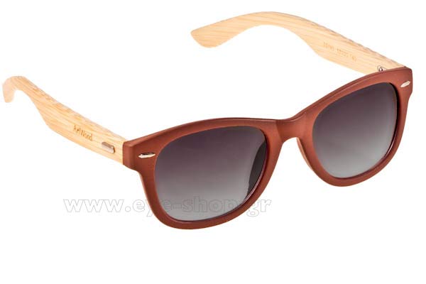 Occhiali Artwood Milano Bambooline 1 MP200 Cofee Matte - bamboo temples