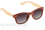 Occhiali da Sole Unisex Artwood Milano Bambooline-1-MP200 Cofee Matte - bamboo temples size 52
