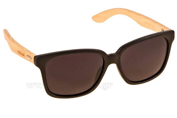 Occhiali Artwood Milano Charly 20 MtBlack Grey Bamboo
