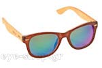 Occhiali da Sole Unisex Artwood Milano Bambooline-1-MP200 BRGRMP3 Brown-Green Mirror Polarized Cat3 size 52