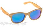 Occhiali da Sole Unisex Artwood Milano Bambooline-1-MP200 Grey -Blue Mirror Polarized Cat3 size 52