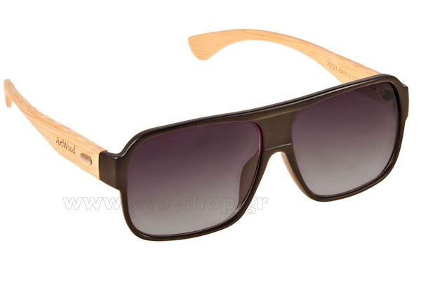 Occhiali Artwood Milano Roger 23 MtBlack Grey gradient