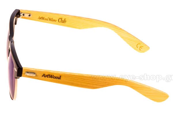 Artwood Milano modello Club di colore Blk BlueMirror Cat3