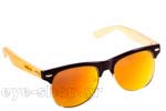 Occhiali da Sole Unisex Artwood Milano Club Blk OraMirror Cat3 size 56