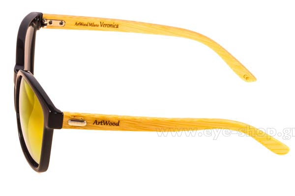 Artwood Milano modello Veronica di colore Blk OrangeMirror Cat3