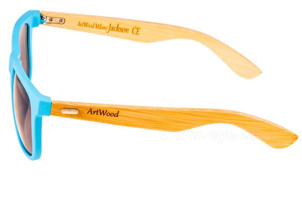 Artwood Milano modello Jackson di colore Cyan Bamboo Temples