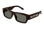 Occhiali da Sole Unisex Balenciaga BB0261SA 002 size 57