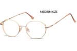 Occhiali da Vista Unisex Bliss M297 pink gold size 49