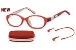 Occhiali da Vista Bambino Bliss K1 D RED (AGE 4-6) size 42