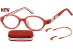 Occhiali da Vista Bambino Bliss K4 D RED (AGE 6-8) size 44