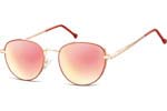 Occhiali da Sole Donna Bliss SPG918 A Pink gold Red size 52