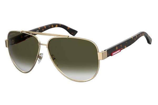 DSQUARED2 modello D2 0002S di colore J5G 9K