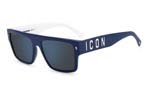 Occhiali da Sole Uomo DSQUARED2 ICON-0003S 0JU XT size 56