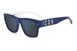 Occhiali da Sole Uomo DSQUARED2 ICON-0004S 0JU XT size 55