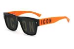 Occhiali da Sole Uomo DSQUARED2 ICON-0004S 8LZ 7Y size 55