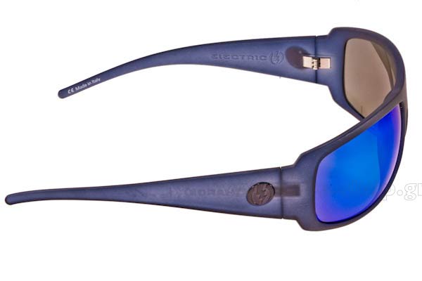 Electric modello Charge XL di colore Mat Blk - Melanin Blue Mirror