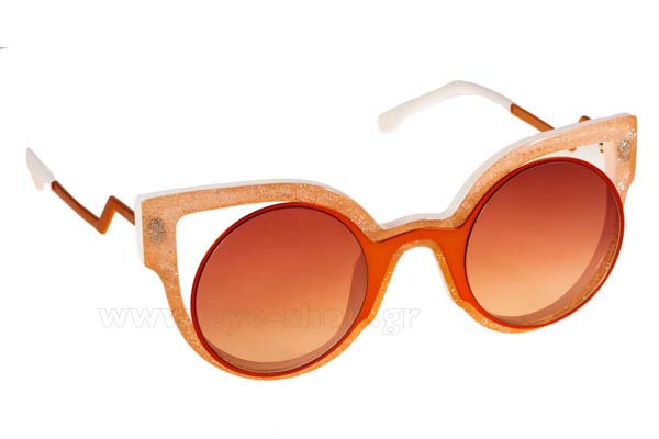 occhiali-da-sole Fendi FF 0137S NUG  (4C)	ORGGLTTPK (RED SS)